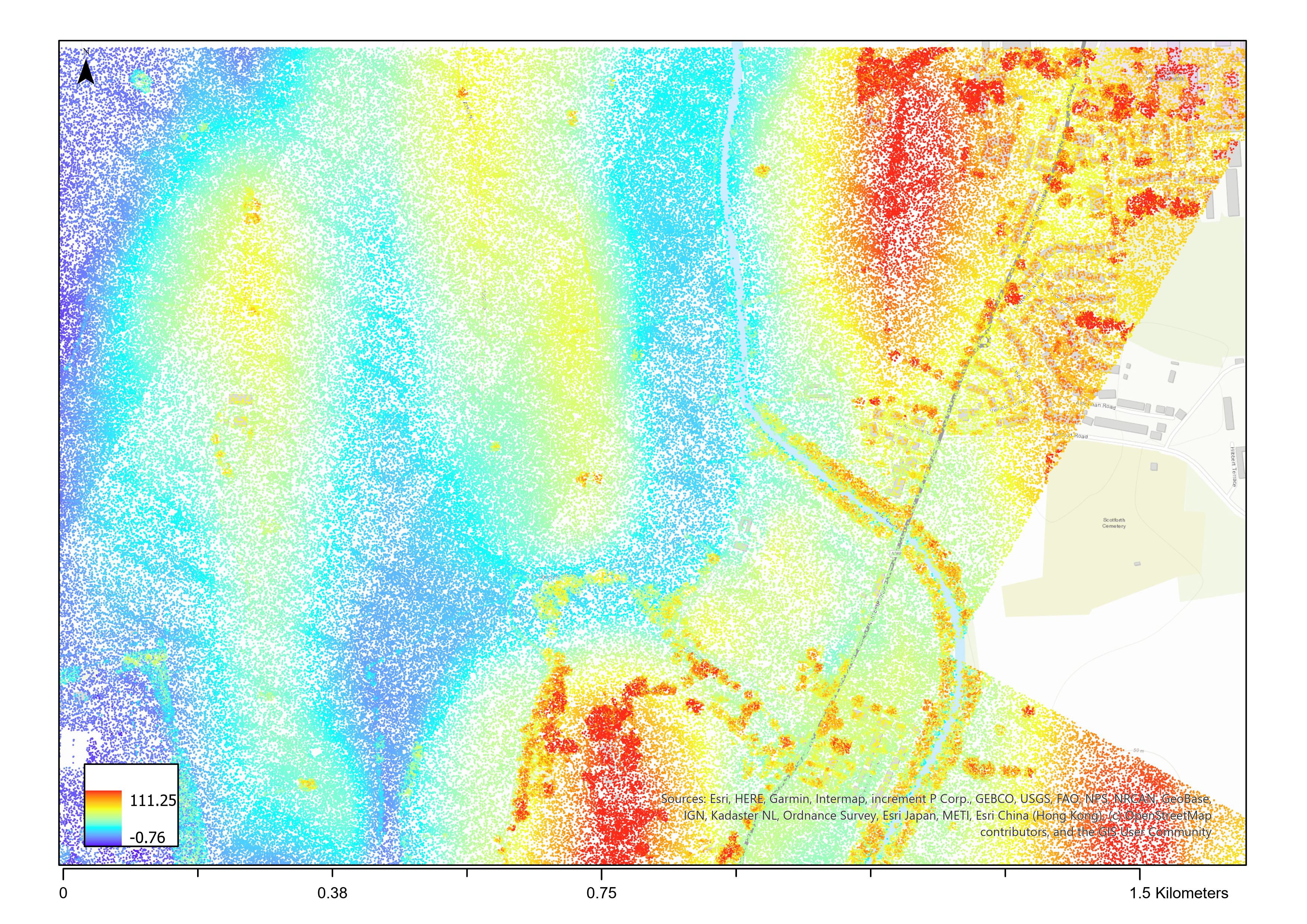 lancaster university LiDAR pointcloud